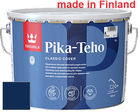 Краска Tikkurila Pika-Teho краска для деревянных фасадов цвет RAL 5026 