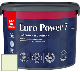 Краска Tikkurila Euro Power 7 краска для стен и потолков цвет F387 