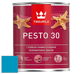 Краска Tikkurila Euro Pesto 30 эмаль цвет NCS S 1565-B 