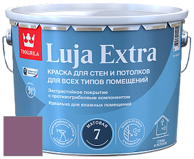 Краска Tikkurila Luja Extra 7 матовая краска для влажных помещений цвет S340 