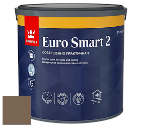 Краска Tikkurila Euro Smart 2 краска для стен и потолков цвет L484 Финик