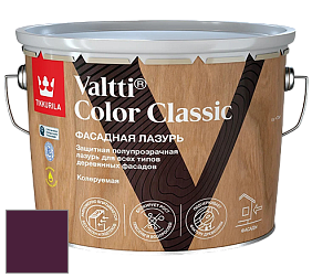 Краска Tikkurila Valtti Color Classic лазурь колеруемая для деревянного фасада цвет RAL 4007 
