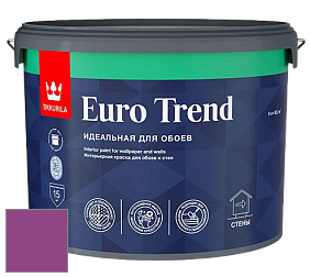 Краска Tikkurila Euro Trend краска для стен и потолков цвет RAL 4008 