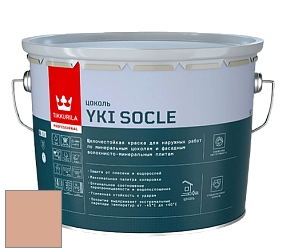 Краска Tikkurila Yki краска фасадного цоколя цвет Q187 Lohi