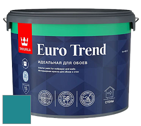 Краска Tikkurila Euro Trend краска для стен и потолков цвет RAL 5018 