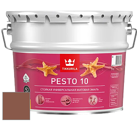 Краска Tikkurila Euro Pesto 10 эмаль цвет N408 