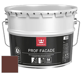 Краска Tikkurila Euro Prof Facade краска фасадная цвет RAL 8015 