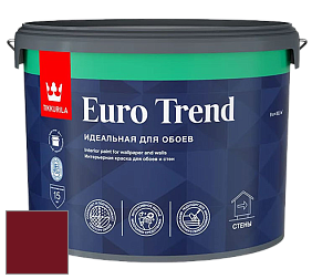 Краска Tikkurila Euro Trend краска для стен и потолков цвет RAL 3032 