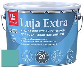 Краска Tikkurila Luja 20 Extra полуматовая краска для влажных помещений цвет NCS S 2040-B50G 