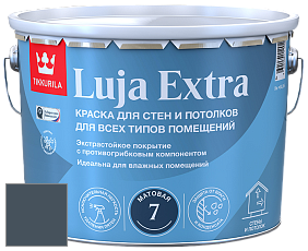 Краска Tikkurila Luja Extra 7 матовая краска для влажных помещений цвет X490 