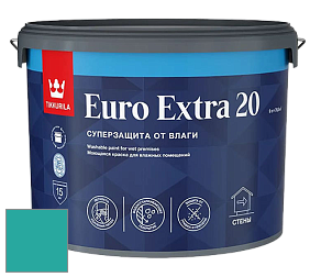 Краска Tikkurila Euro Extra 20 краска для стен и потолков цвет NCS S 2050-B50G 