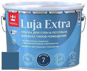 Краска Tikkurila Luja Extra 7 матовая краска для влажных помещений цвет S357 
