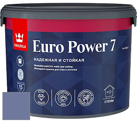 Краска Tikkurila Euro Power 7 краска для стен и потолков цвет S347 