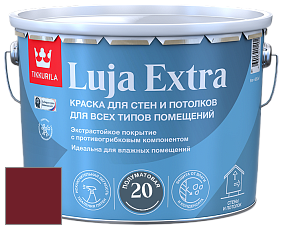Краска Tikkurila Luja 20 Extra полуматовая краска для влажных помещений цвет RAL 3004 