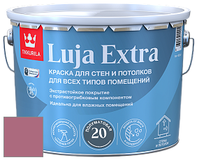 Краска Tikkurila Luja 20 Extra полуматовая краска для влажных помещений цвет NCS S 3040-R20B 