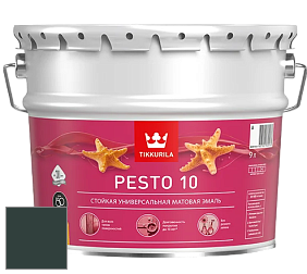Краска Tikkurila Euro Pesto 10 эмаль цвет RAL 6012 