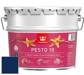 Краска Tikkurila Euro Pesto 10 эмаль цвет RAL 5026 