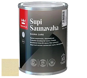 Краска Tikkurila Supi Saunavaha защитный состав для сауны цвет 3438 Туман