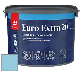 Краска Tikkurila Euro Extra 20 краска для стен и потолков цвет X363 