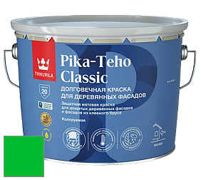 Краска Tikkurila Pika-Teho Classic краска для деревянных фасадов цвет RAL 6038 