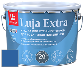Краска Tikkurila Luja 20 Extra полуматовая краска для влажных помещений цвет M354 Ара