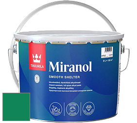 Краска Tikkurila Miranol высокопрочная эмаль цвет RAL 6032 