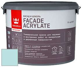 Краска Tikkurila Facade Acrylate краска внутренних и наружных работ цвет NCS S 0520-B40G 