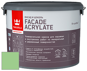Краска Tikkurila Facade Acrylate краска внутренних и наружных работ цвет X380 