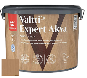 Краска Tikkurila Valtti Expert Akva лазурь колеруемая для деревянных фасадов цвет 5064 Heinä