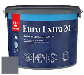 Краска Tikkurila Euro Extra 20 краска для стен и потолков цвет S489 