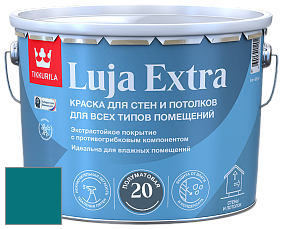 Краска Tikkurila Luja 20 Extra полуматовая краска для влажных помещений цвет RAL 5021 