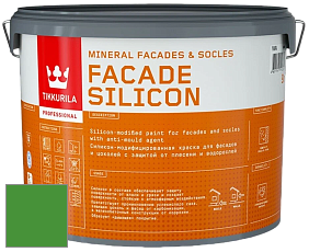 Краска Tikkurila Facade Silicon краска фасадная цвет NCS S 2075-G20Y 