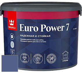 Краска Tikkurila Euro Power 7 краска для стен и потолков цвет N349 
