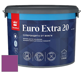 Краска Tikkurila Euro Extra 20 краска для стен и потолков цвет RAL 4008 