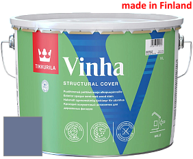 Краска Tikkurila Vinha кроющий антисептик для деревянных фасадов цвет S348 Магия