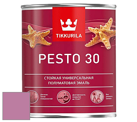 Краска Tikkurila Euro Pesto 30 эмаль цвет V338 