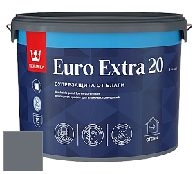 Краска Tikkurila Euro Extra 20 краска для стен и потолков цвет V500 