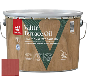 Краска Tikkurila Valtti Terrace Oil масло для наружных работ по дереву цвет 5059 Ягода