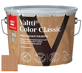 Краска Tikkurila Valtti Color Classic лазурь колеруемая для деревянного фасада цвет 5051 Янтарь