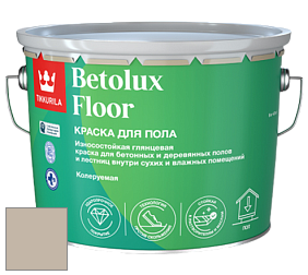 Краска Tikkurila Betolux Floor краска для пола цвет V484 Плавающий лес