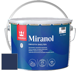 Краска Tikkurila Miranol высокопрочная эмаль цвет RAL 5003 