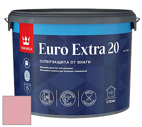 Краска Tikkurila Euro Extra 20 краска для стен и потолков цвет RAL 3015 