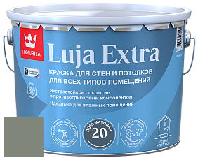 Краска Tikkurila Luja 20 Extra полуматовая краска для влажных помещений цвет NCS S 5010-G30Y 