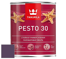 Краска Tikkurila Euro Pesto 30 эмаль цвет NCS S 6030-R50B 