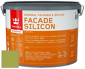Краска Tikkurila Facade Silicon краска фасадная цвет U254 