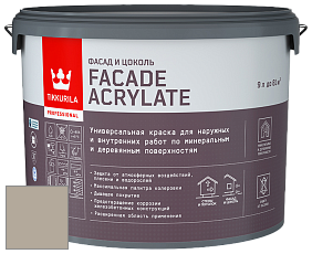 Краска Tikkurila Facade Acrylate краска фасадная цвет 4971 