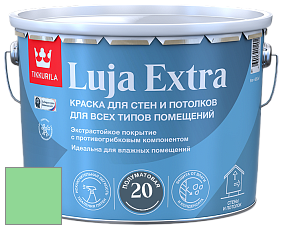 Краска Tikkurila Luja 20 Extra полуматовая краска для влажных помещений цвет NCS S 0550-G10Y 
