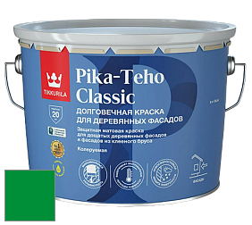 Краска Tikkurila Pika-Teho Classic краска для деревянных фасадов цвет RAL 6037 