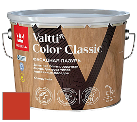 Краска Tikkurila Valtti Color Classic лазурь колеруемая для деревянного фасада цвет RAL 2002 