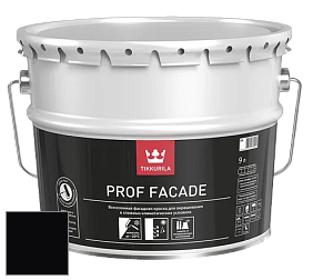 Краска Tikkurila Euro Prof Facade краска фасадная цвет RAL 9005 